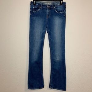J&Co Bootcut Jeans Distressed Denim Size 30